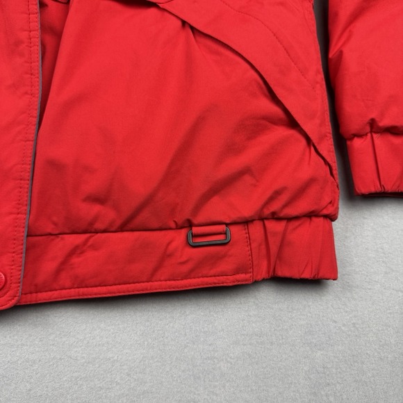 Vtg Eddie Bauer Gore-Tex Ski Jacket Premium Goose Down Mens Medium Red Blue Coat - Picture 5 of 14